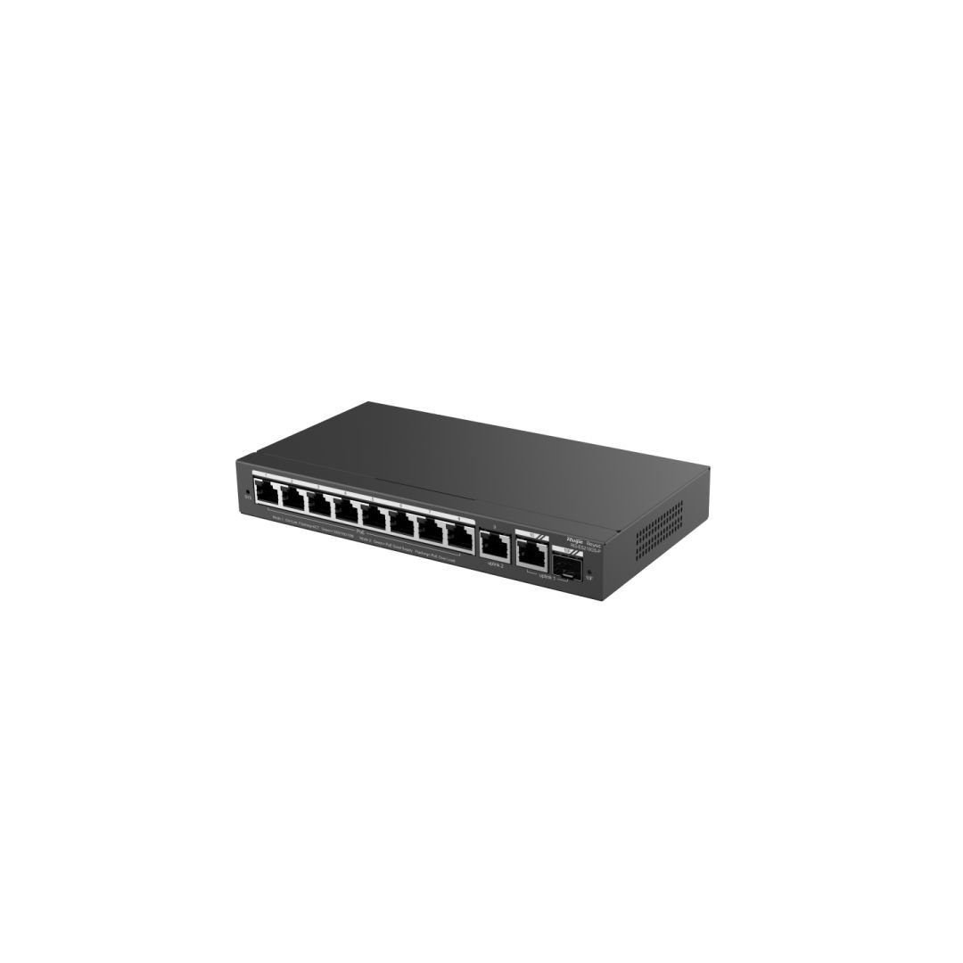 Reyee RG-ES210GS-P 10-Port Gigabit Smart Cloud Managed PoE Switch