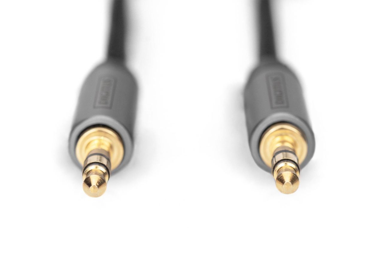 Digitus Audio Extension Cable, 3.5 mm jack to 3.5 mm socket 1,8m Black Digitus Audio Extension Cable, 3.5 mm jack to 3.5 mm socket 1,8m Black