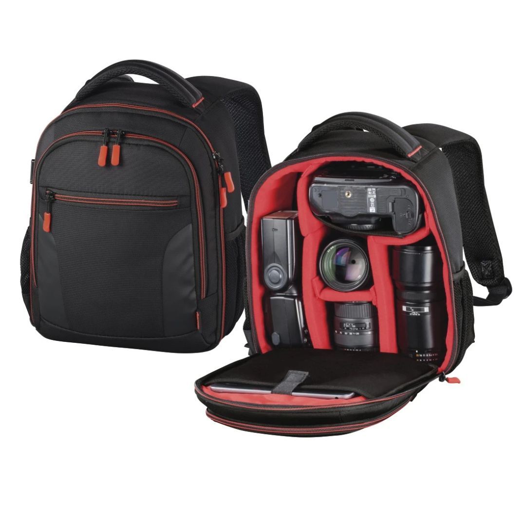 Hama Miami 150 III Camera Backpack Black/Red Hama Miami 150 III Camera Backpack Black/Red