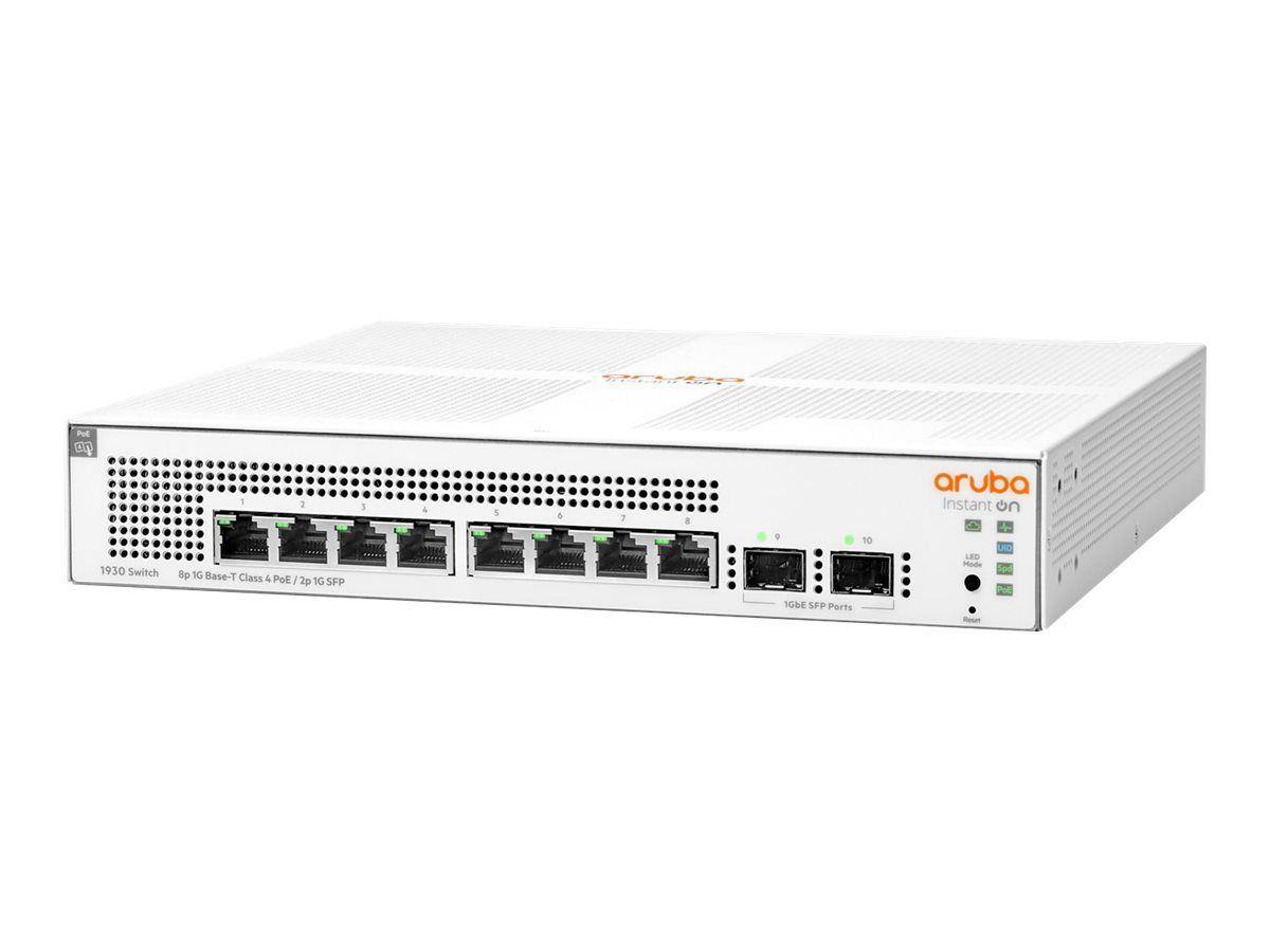 HP Aruba Instant On 1930 8G Class4 PoE 2SFP 124W Switch HP Aruba Instant On 1930 8G Class4 PoE 2SFP 124W Switch
