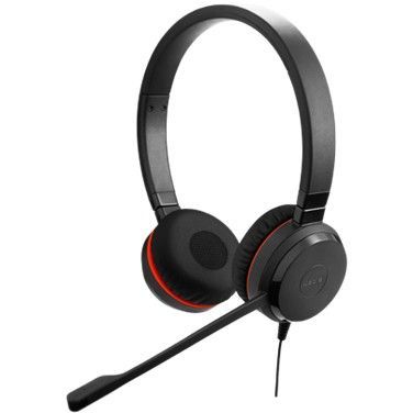 Jabra Evolve 30 II UC Duo Headset Black Jabra Evolve 30 II UC Duo Headset Black