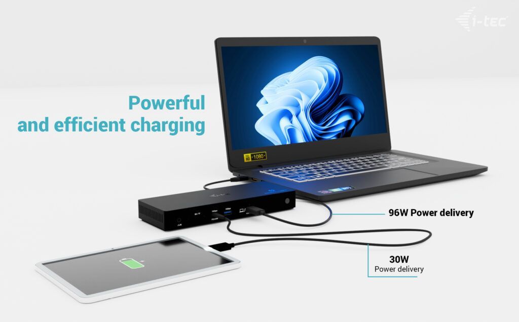 I-TEC Thunderbolt4 Triple Display Docking Station + Power Delivery 96W I-TEC Thunderbolt4 Triple Display Docking Station + Power Delivery 96W