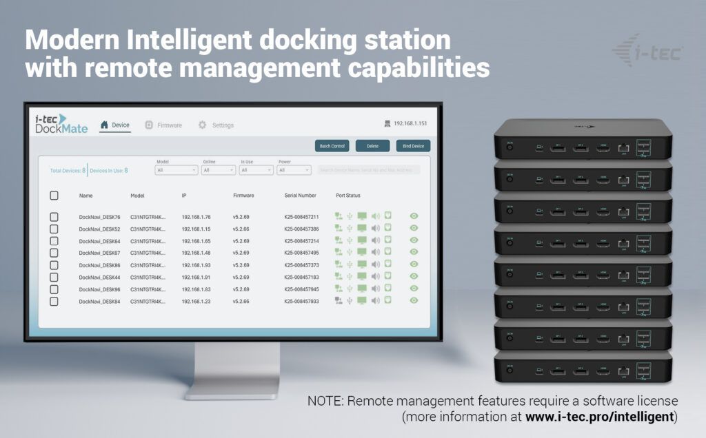 I-TEC USB-C Intelligent Triple Display Docking Station + Power Delivery 100W I-TEC USB-C Intelligent Triple Display Docking Station + Power Delivery 100W