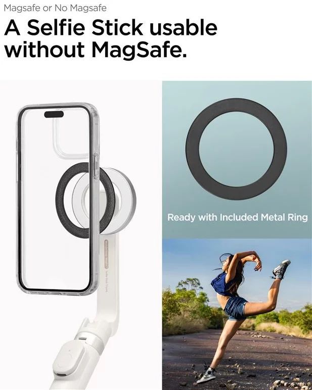 Spigen MagSafe Tripod Selfie Stick Dune Beige Spigen MagSafe Tripod Selfie Stick Dune Beige