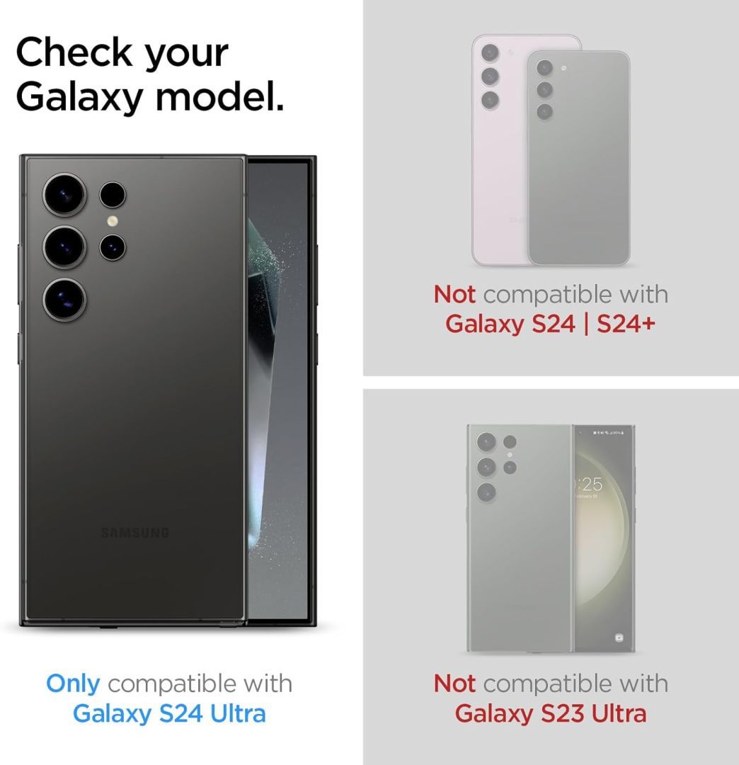 Spigen Glass tR EZ Fit Privacy Samsung Galaxy S24 Ultra 2 Pack Spigen Glass tR EZ Fit Privacy Samsung Galaxy S24 Ultra 2 Pack