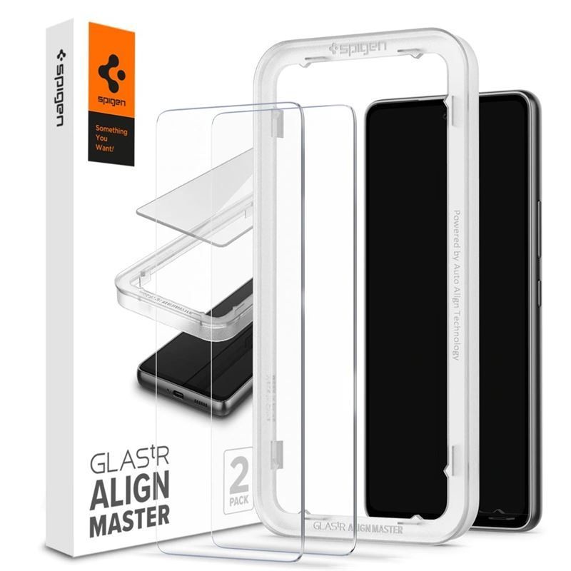 Spigen AlignMaster Glas.tR 2 Pack - Samsung Galaxy A53 5G Spigen AlignMaster Glas.tR 2 Pack - Samsung Galaxy A53 5G