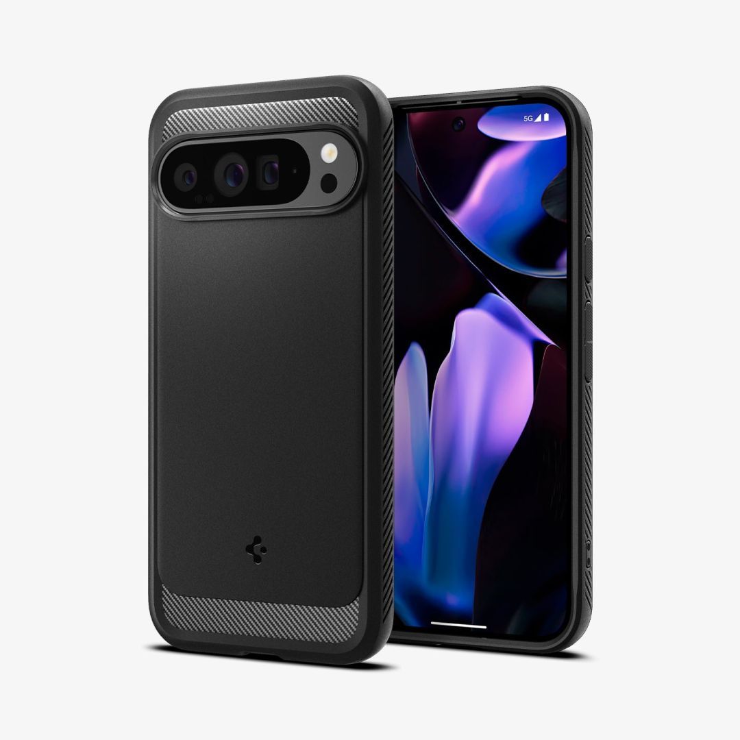 Spigen Rugged Armor Google Pixel 9 Pro/Pixel 9 Matte Black