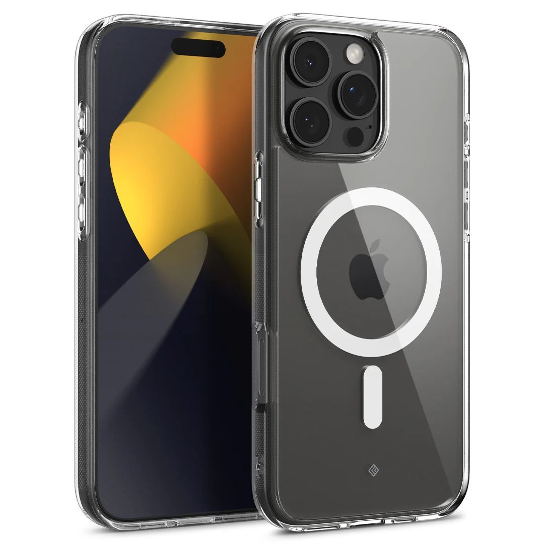 Spigen Caseology Capella MagSafe case iPhone 16 Pro Clear White Spigen Caseology Capella MagSafe case iPhone 16 Pro Clear White