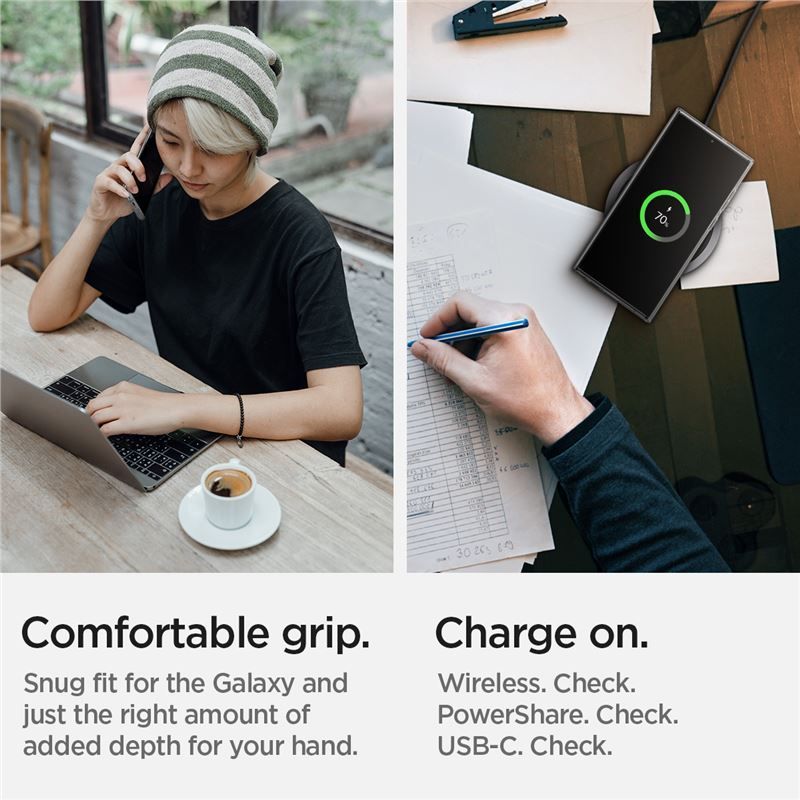 Spigen Ultra Hybrid, crystal clear - Samsung Galaxy S22 Ultra Spigen Ultra Hybrid, crystal clear - Samsung Galaxy S22 Ultra