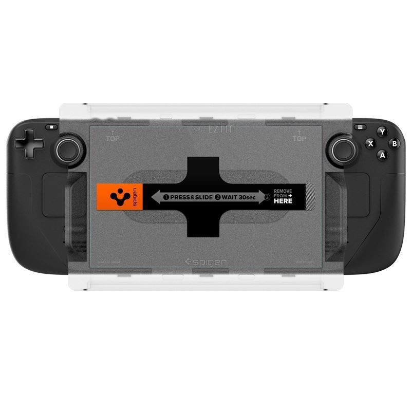 Spigen Glass tR EZ Fit 1 Pack Steam Deck Spigen Glass tR EZ Fit 1 Pack Steam Deck