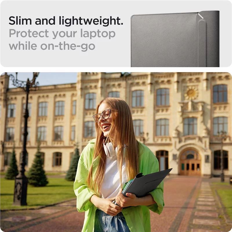 Spigen Valentinus S Notebook táska 16" City Grey Spigen Valentinus S Notebook táska 16" City Grey