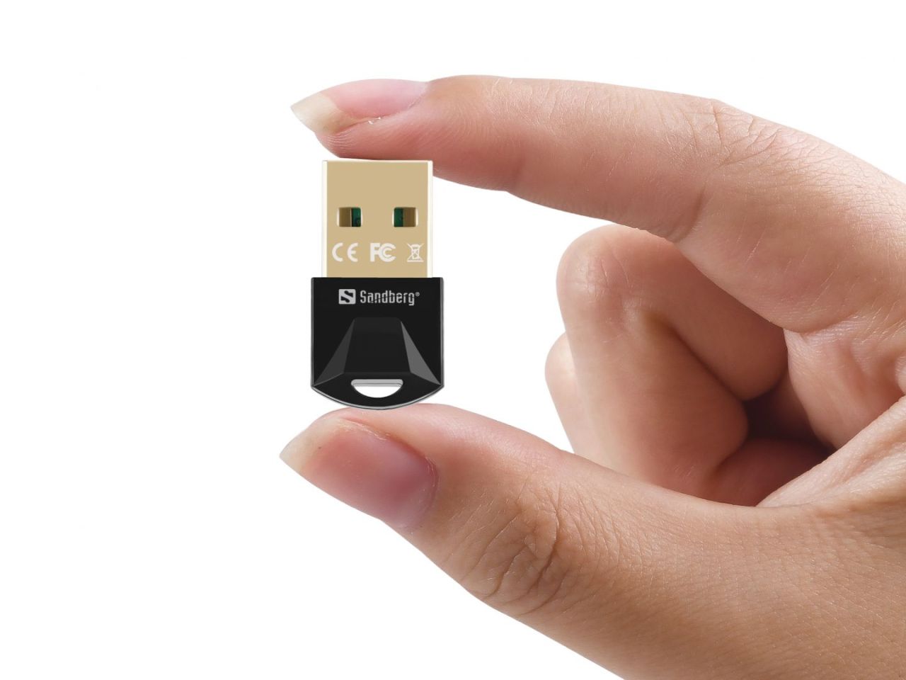 Sandberg Dongle Bluetooth 5.0 USB Adapter Black Sandberg Dongle Bluetooth 5.0 USB Adapter Black