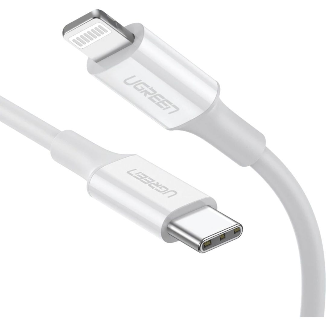 UGREEN Lightning To Type-C Cable 1m White UGREEN Lightning To Type-C Cable 1m White