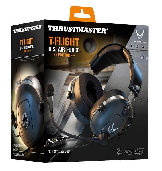 Thrustmaster T.Flight U.S. Air Force Edition Headset Black Thrustmaster T.Flight U.S. Air Force Edition Headset Black