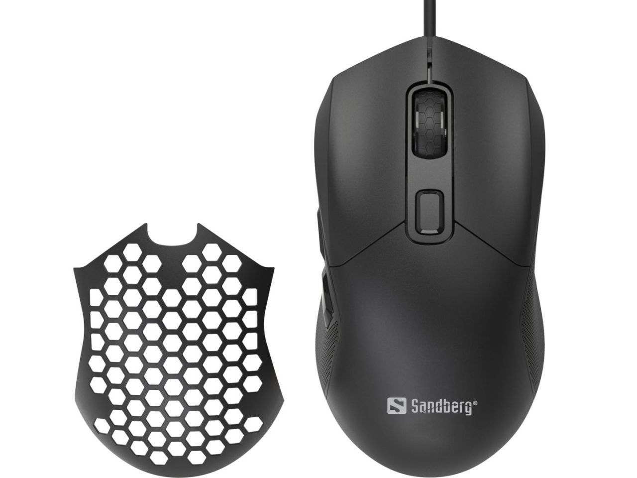 Sandberg FlexCover 6D Gamer mouse Black Sandberg FlexCover 6D Gamer mouse Black