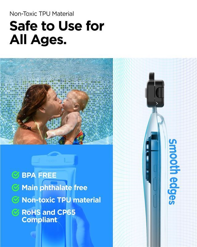 Spigen Aqua Shield WaterProof Floating Case A610 2 Pack White Spigen Aqua Shield WaterProof Floating Case A610 2 Pack White