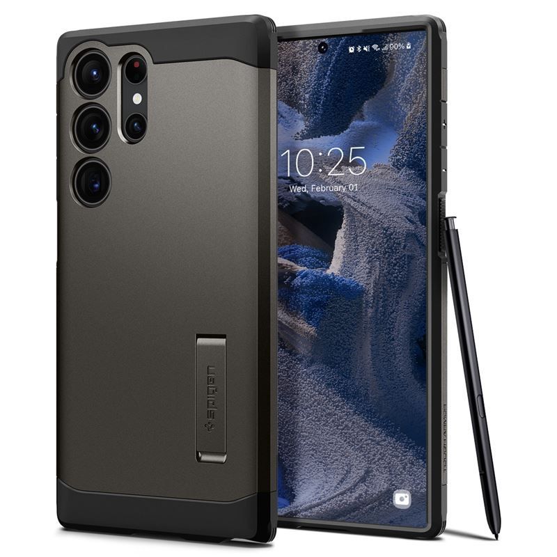 Spigen Tough Armor, gunmetal - Samsung Galaxy S23 Ultra Spigen Tough Armor, gunmetal - Samsung Galaxy S23 Ultra