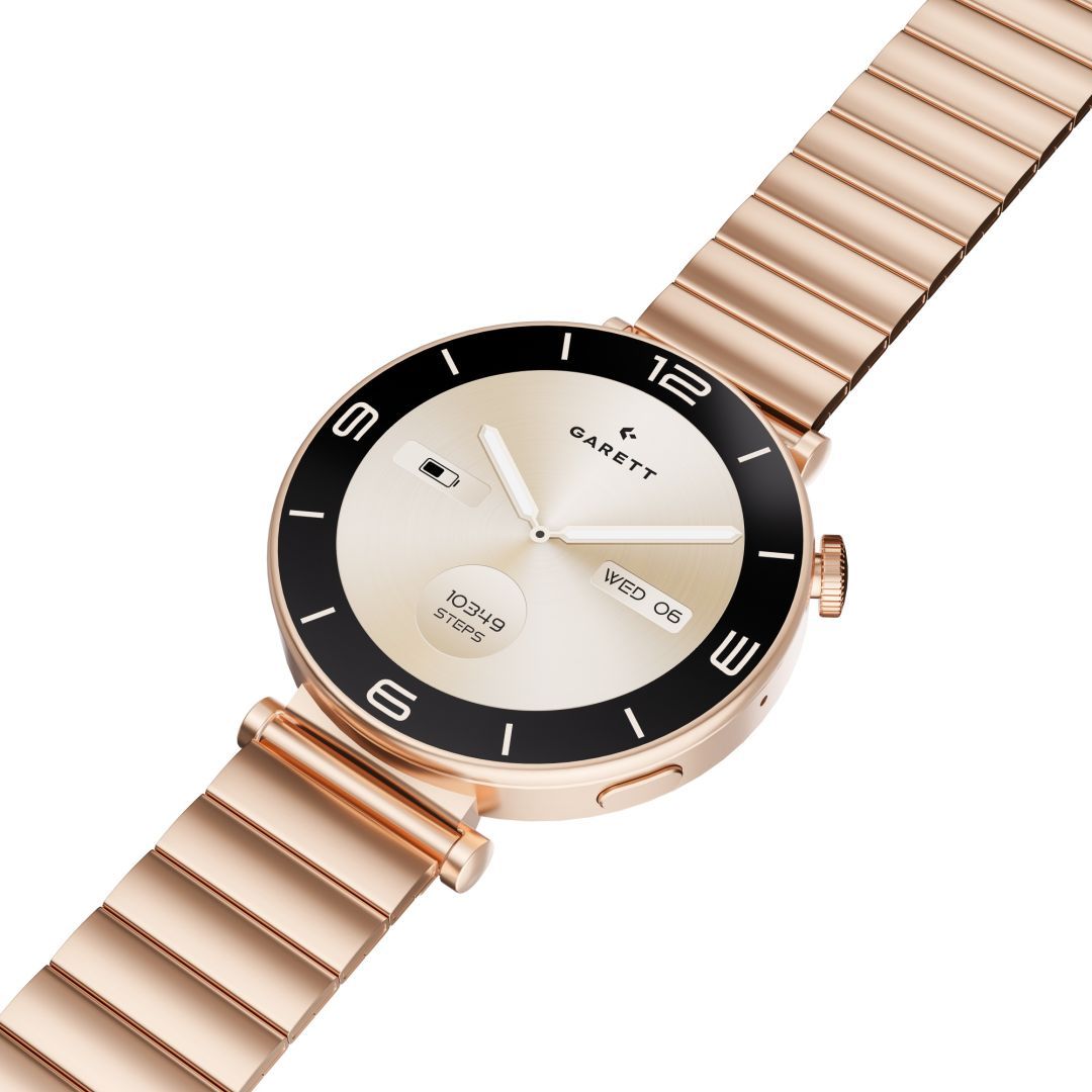 GARETT Smartwatch Solid Rose Gold