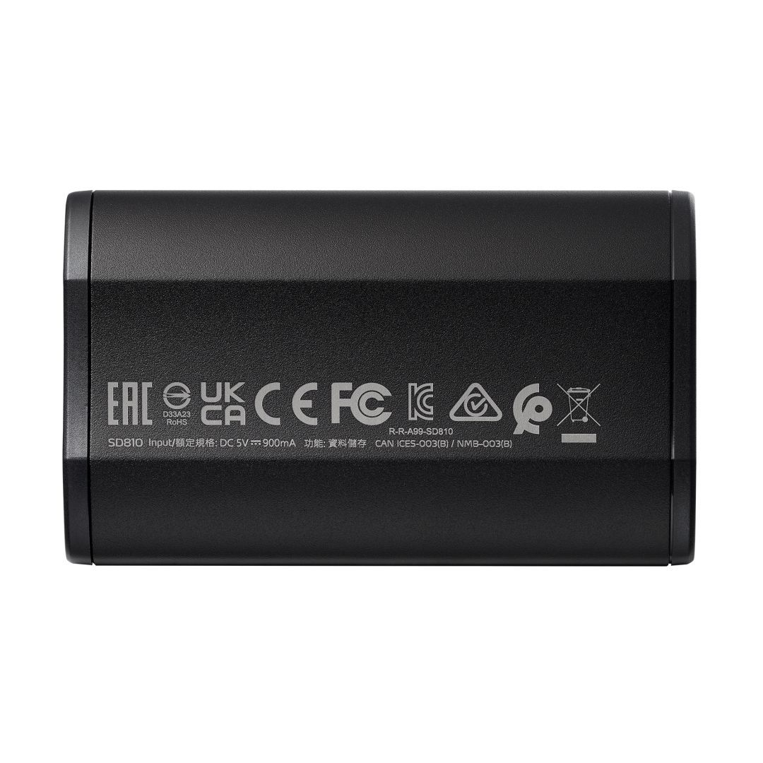 A-Data 2TB USB3.2 Type-C SD810 Black