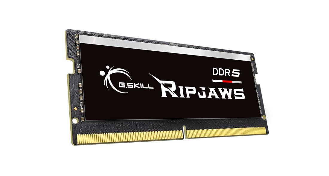 G.SKILL 16GB DDR5 4800MHz Ripjaws SODIMM G.SKILL 16GB DDR5 4800MHz Ripjaws SODIMM