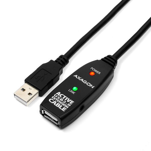 AXAGON ADR-210 USB Repeater cable 10m Black AXAGON ADR-210 USB Repeater cable 10m Black