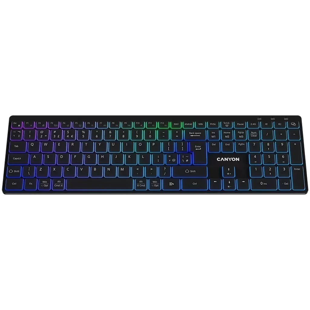 Canyon CNS-HBTK11B Wireless Keyboard Black HU