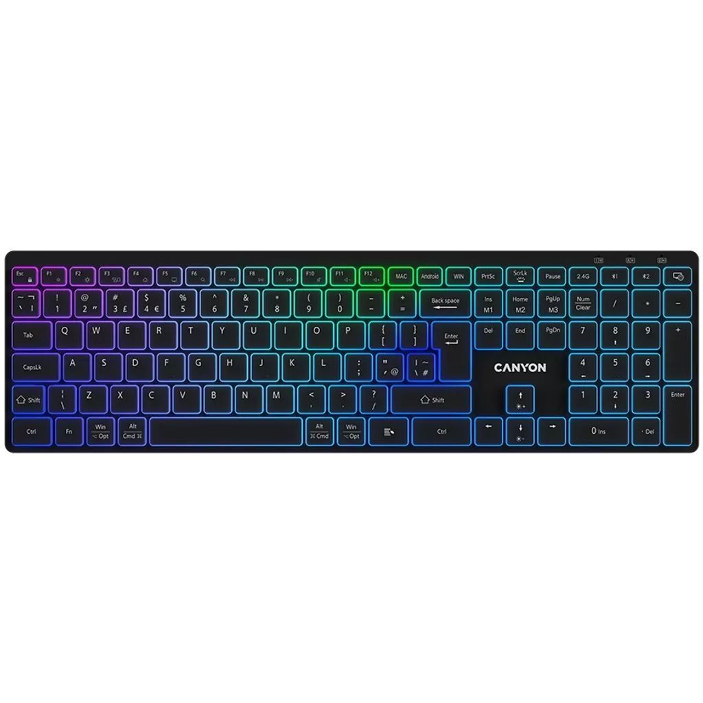 Canyon CNS-HBTK11B Wireless Keyboard Black HU