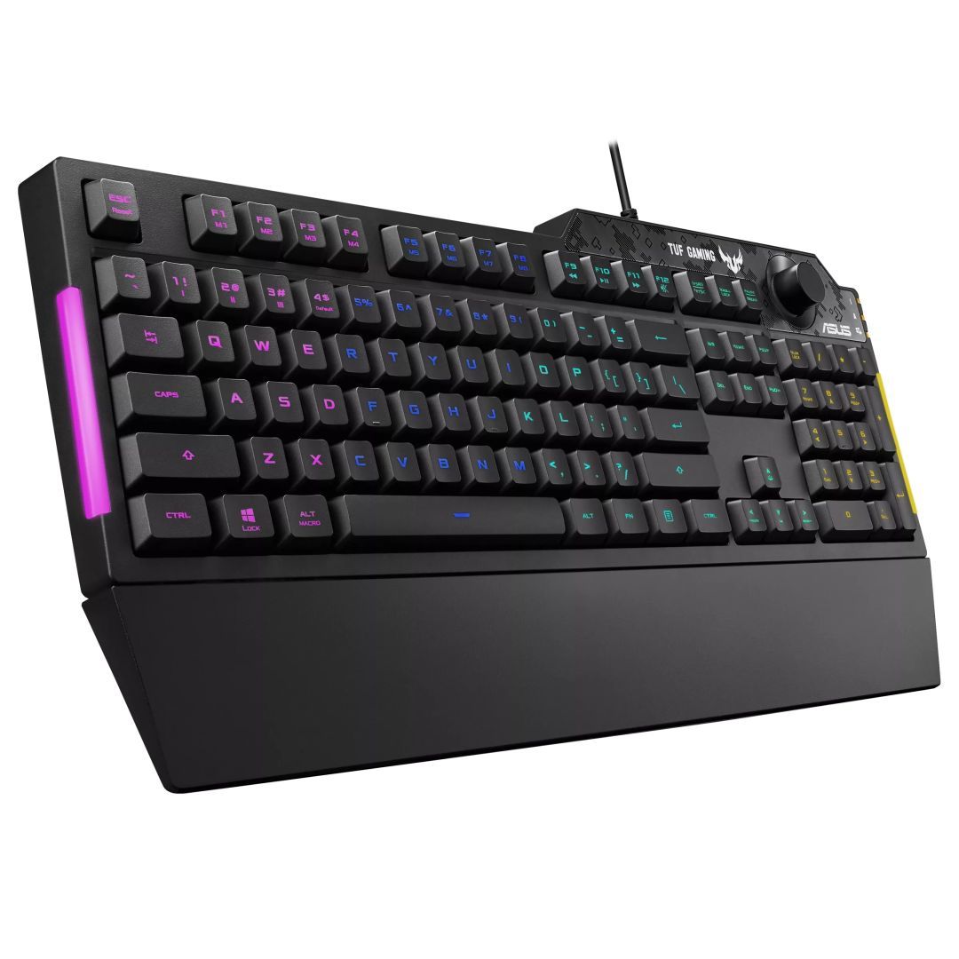 Asus TUF Gaming K1 RGB Keyboard Black US Asus TUF Gaming K1 RGB Keyboard Black US