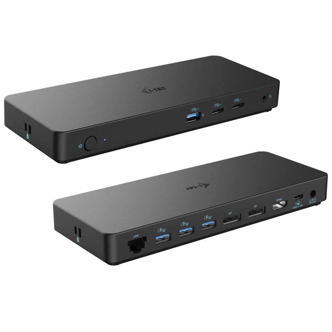 I-TEC USB-C Triple Display Docking Station Gen 2 Pro + Power Delivery 100W I-TEC USB-C Triple Display Docking Station Gen 2 Pro + Power Delivery 100W