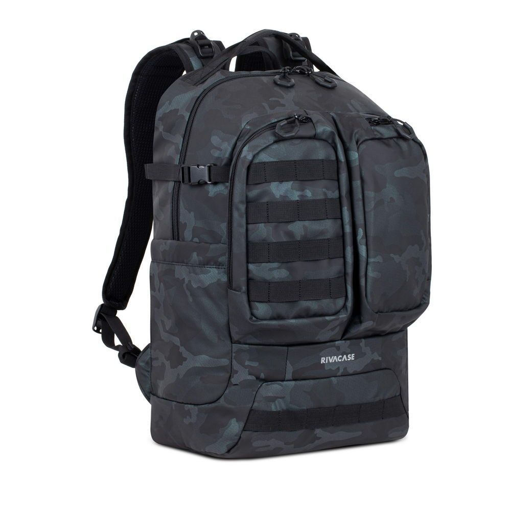 RivaCase 7661 Sherwood Rucksack Laptop Backpack Navy Camo RivaCase 7661 Sherwood Rucksack Laptop Backpack Navy Camo