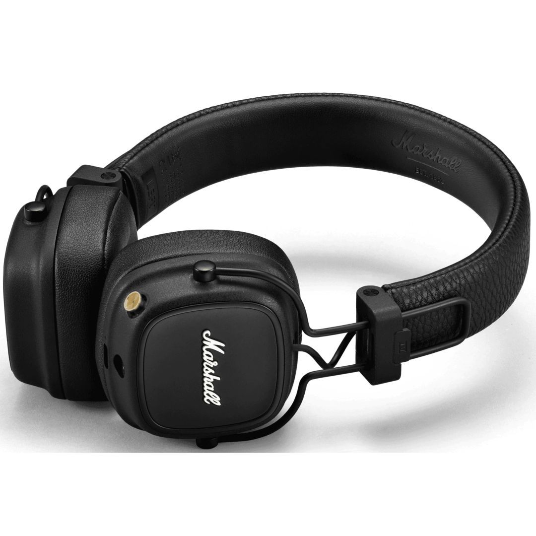 Marshall Major IV Bluetooth Headset Black Marshall Major IV Bluetooth Headset Black