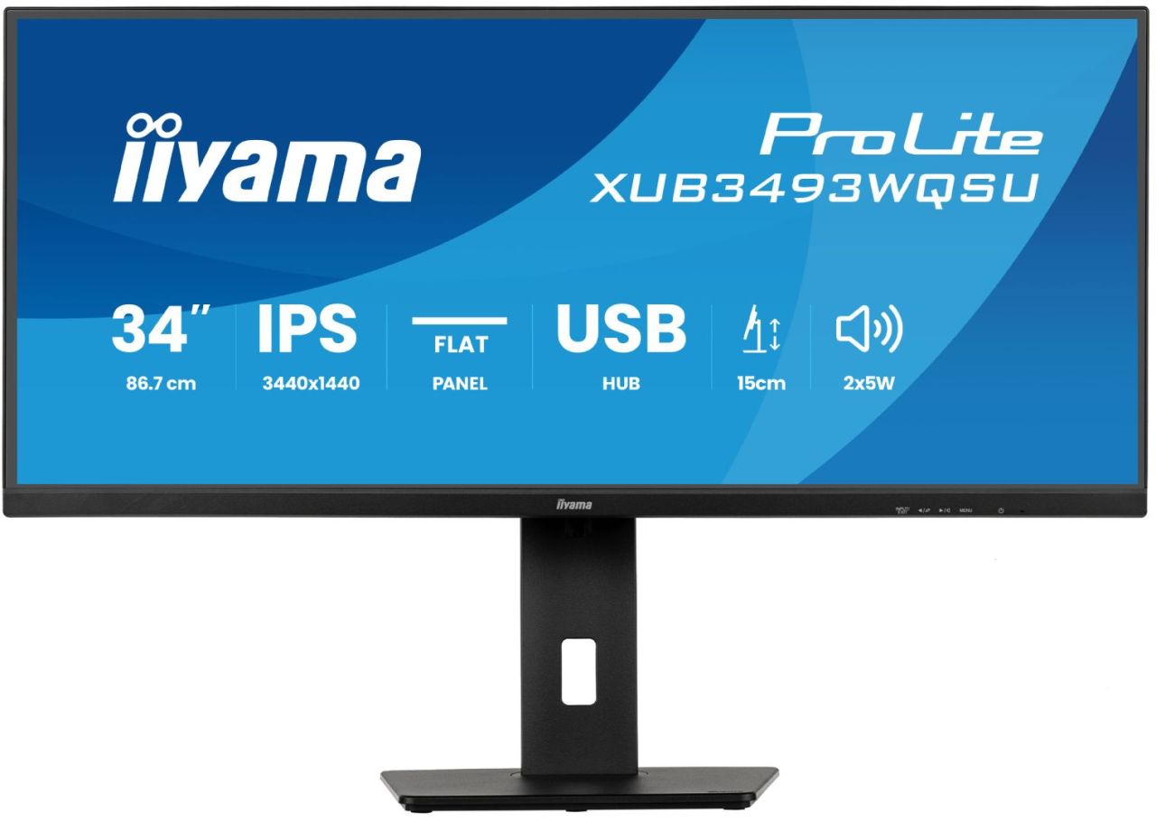 iiyama 34" ProLite XUB3493WQSU-B6 IPS LED iiyama 34" ProLite XUB3493WQSU-B6 IPS LED