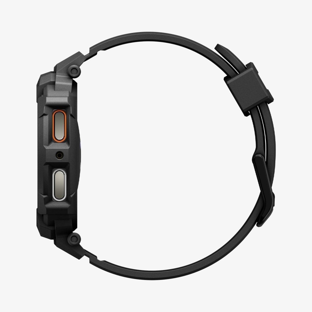 Spigen Rugged Armor Pro for Galaxy Watch 8 (44mm) Matte Black