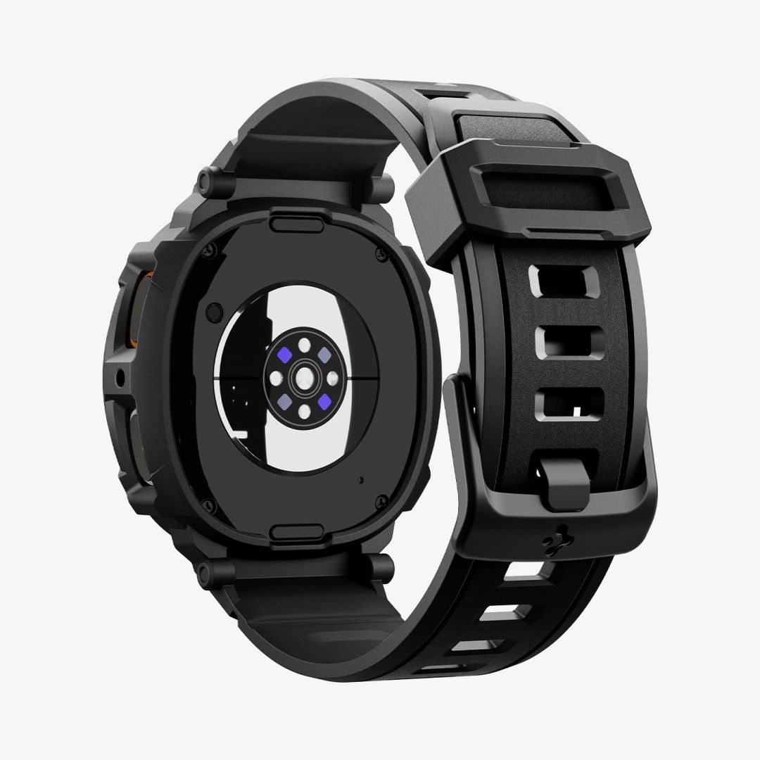 Spigen Rugged Armor Pro for Galaxy Watch 8 (44mm) Matte Black