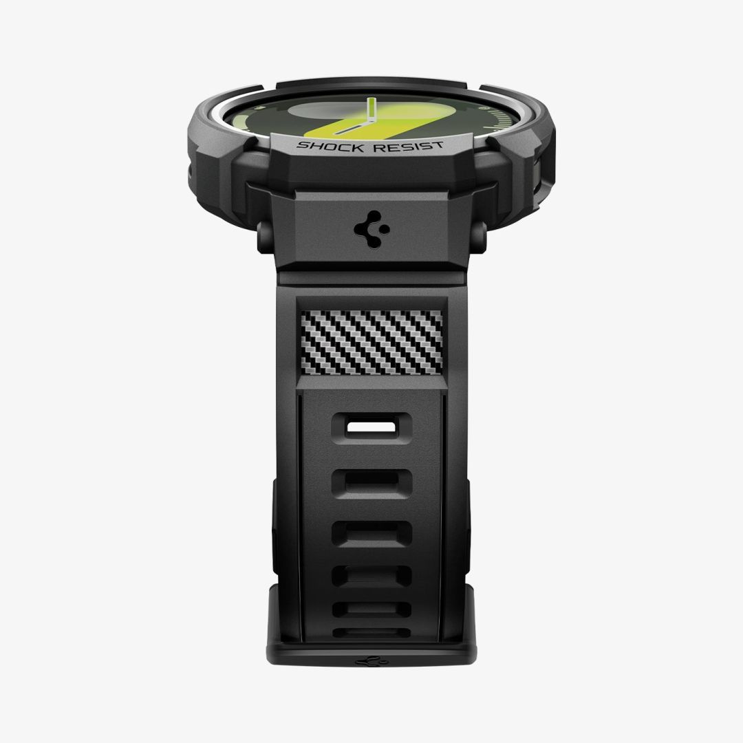Spigen Rugged Armor Pro for Galaxy Watch 8 (44mm) Matte Black