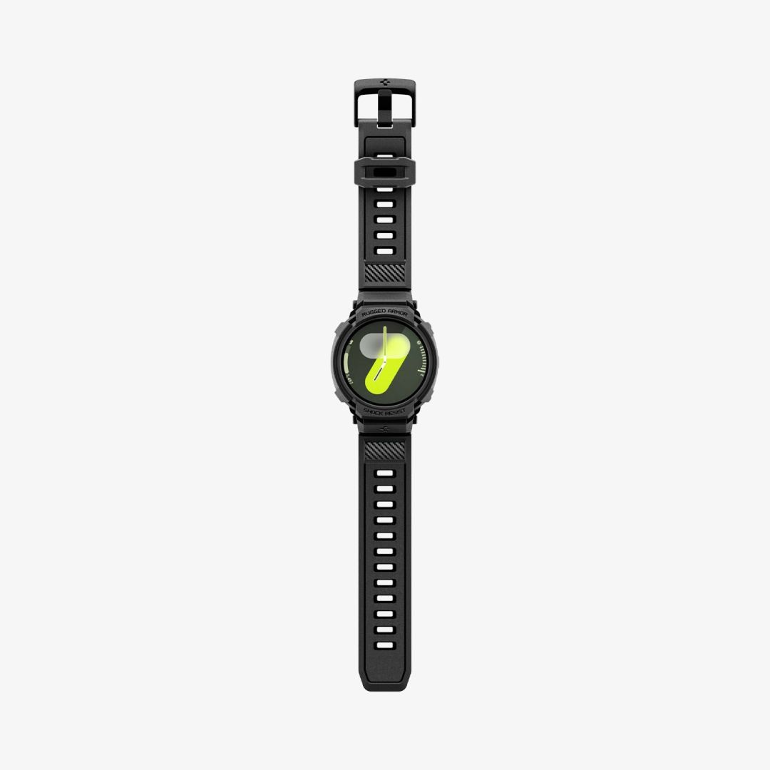 Spigen Rugged Armor Pro for Galaxy Watch 8 (44mm) Matte Black