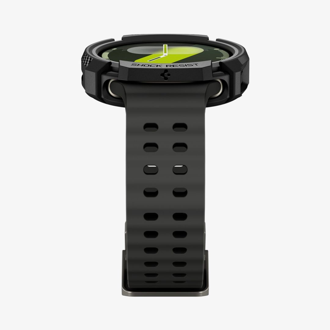 Spigen Rugged Armor for Galaxy Watch 8 (40mm) Matte Black
