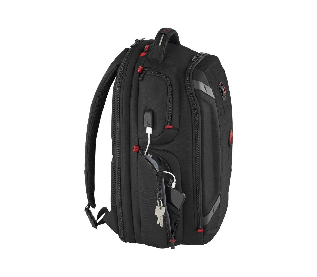 Wenger PlayerOne Gaming Laptop Backpack 17,3" Black Wenger PlayerOne Gaming Laptop Backpack 17,3" Black