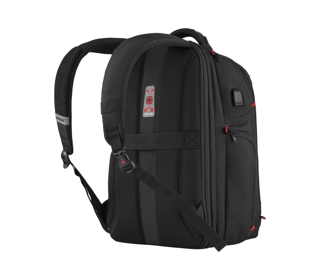 Wenger PlayerOne Gaming Laptop Backpack 17,3" Black Wenger PlayerOne Gaming Laptop Backpack 17,3" Black