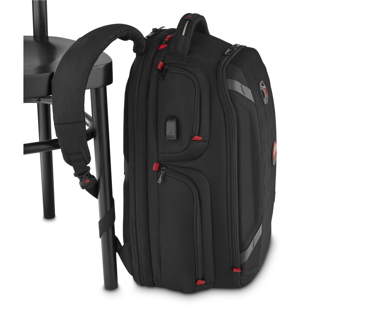 Wenger PlayerOne Gaming Laptop Backpack 17,3" Black Wenger PlayerOne Gaming Laptop Backpack 17,3" Black