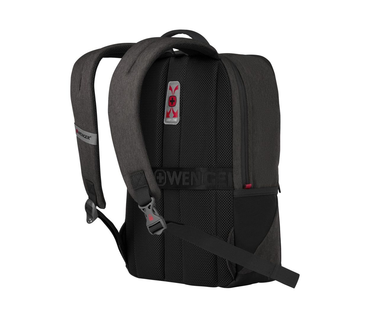 Wenger MX Reload Laptop Backpack with Tablet Pocket 14" Heather Gray Wenger MX Reload Laptop Backpack with Tablet Pocket 14" Heather Gray