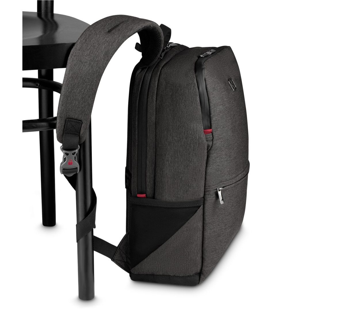 Wenger MX Reload Laptop Backpack with Tablet Pocket 14" Heather Gray Wenger MX Reload Laptop Backpack with Tablet Pocket 14" Heather Gray