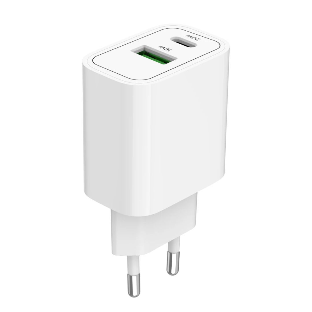 Mobile Origin PD20W Wall Charger MO12, 1 USB-A + 1 USB-C