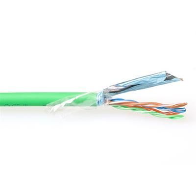 ACT CAT5e F-UTP Installation cable 500m Green ACT CAT5e F-UTP Installation cable 500m Green