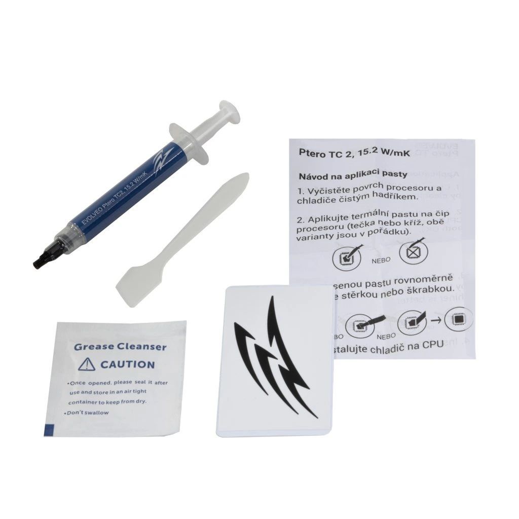 Evolveo Ptero TC2 Hővezető Paszta 2g + Spatula Evolveo Ptero TC2 Hővezető Paszta 2g + Spatula