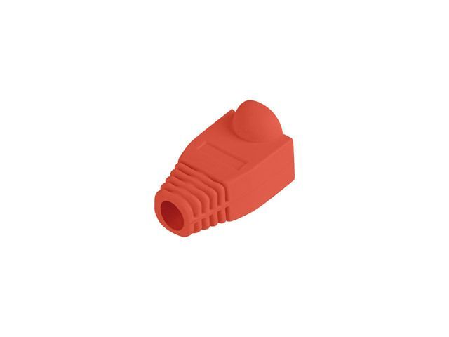 Lanberg Feszültségmentesítő RJ45 100db Red