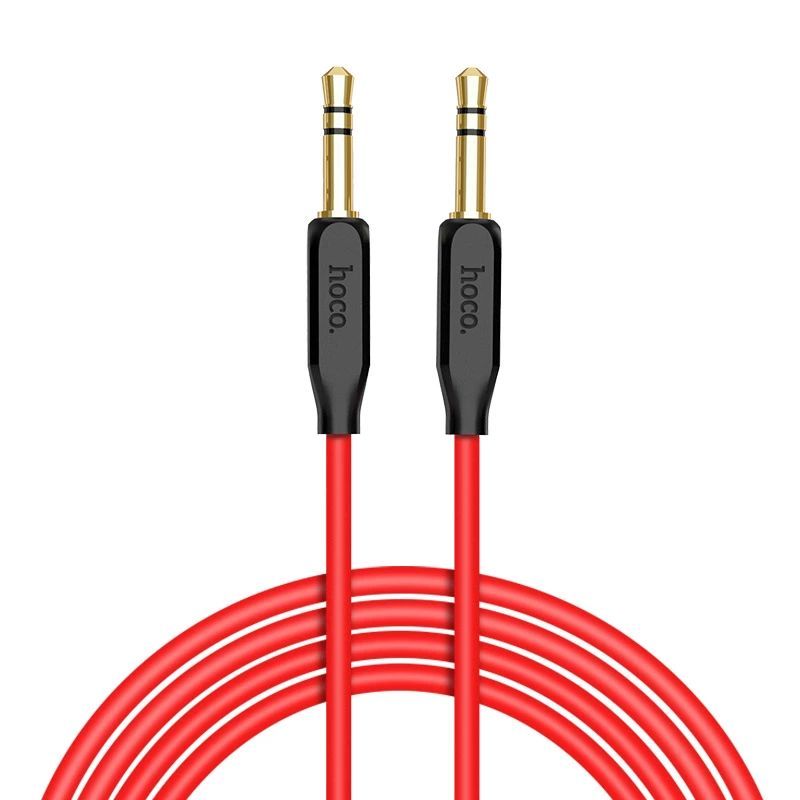 Hoco UPA11 Audio Cable 3,5mm jack - 3,5mm jack Red Hoco UPA11 Audio Cable 3,5mm jack - 3,5mm jack Red