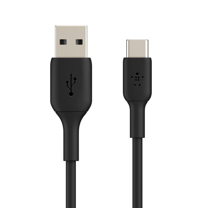 Belkin BoostCharge USB to USB-C Cable 1m Black Belkin BoostCharge USB to USB-C Cable 1m Black