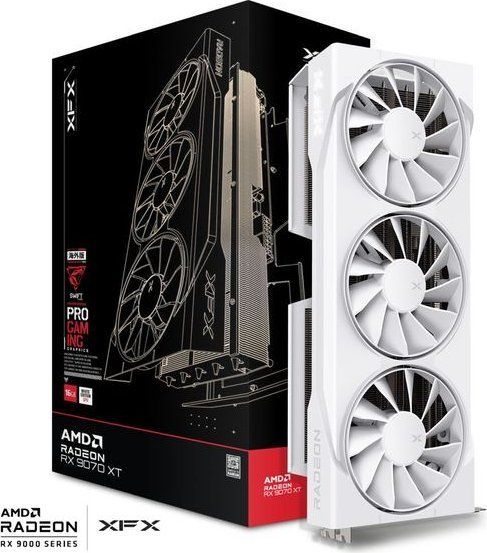 XFX RX9070 XT 16GB DDR6 Swift Gaming White XFX RX9070 XT 16GB DDR6 Swift Gaming White
