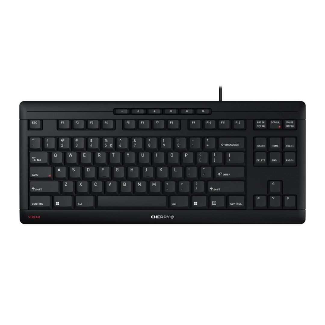 Cherry Stream Keyboard Black US Cherry Stream Keyboard Black US